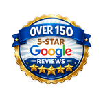 harmony mortgage 5 star google reviews badge